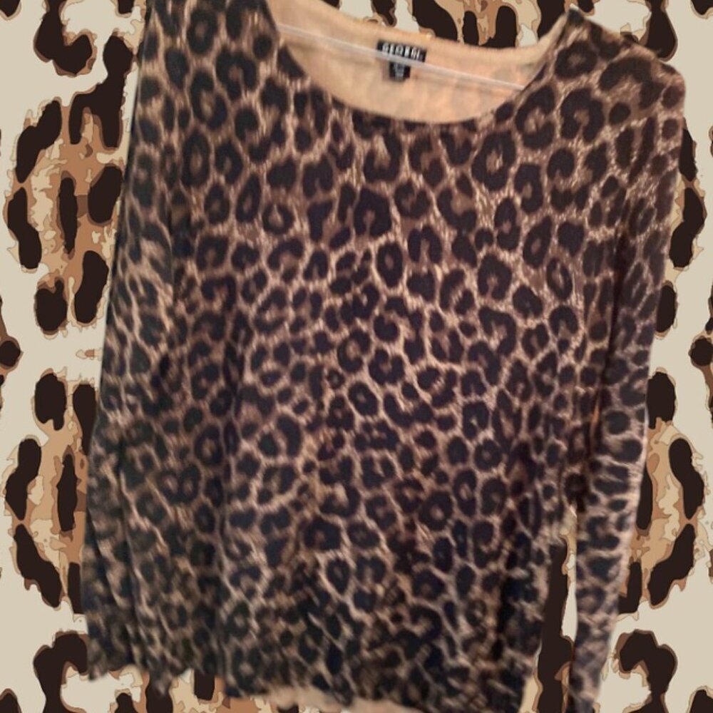 George Leopard Print Top - Picture 5 of 7